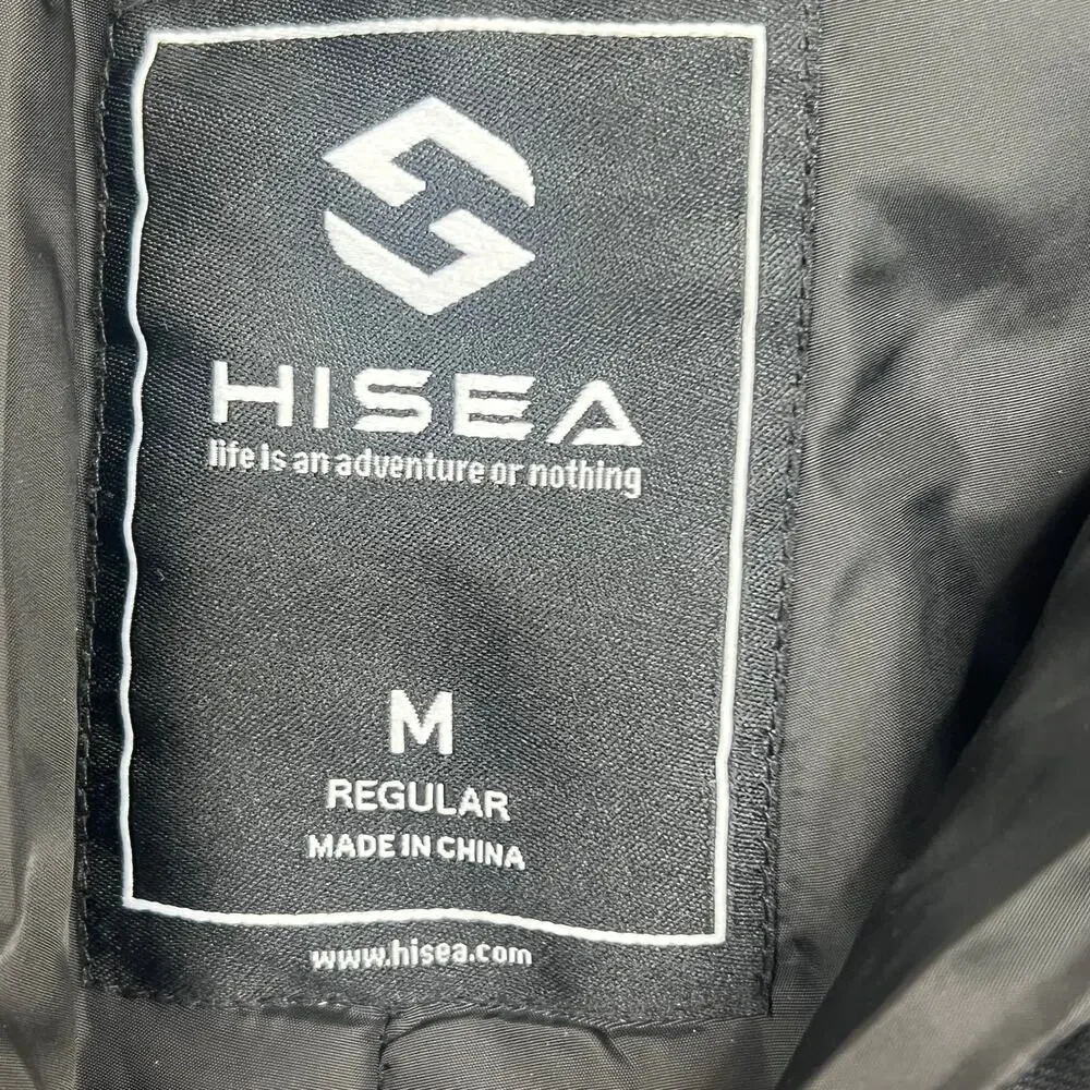 New Hisea Size Medium Black Women's Snow Ski Insulated Pants